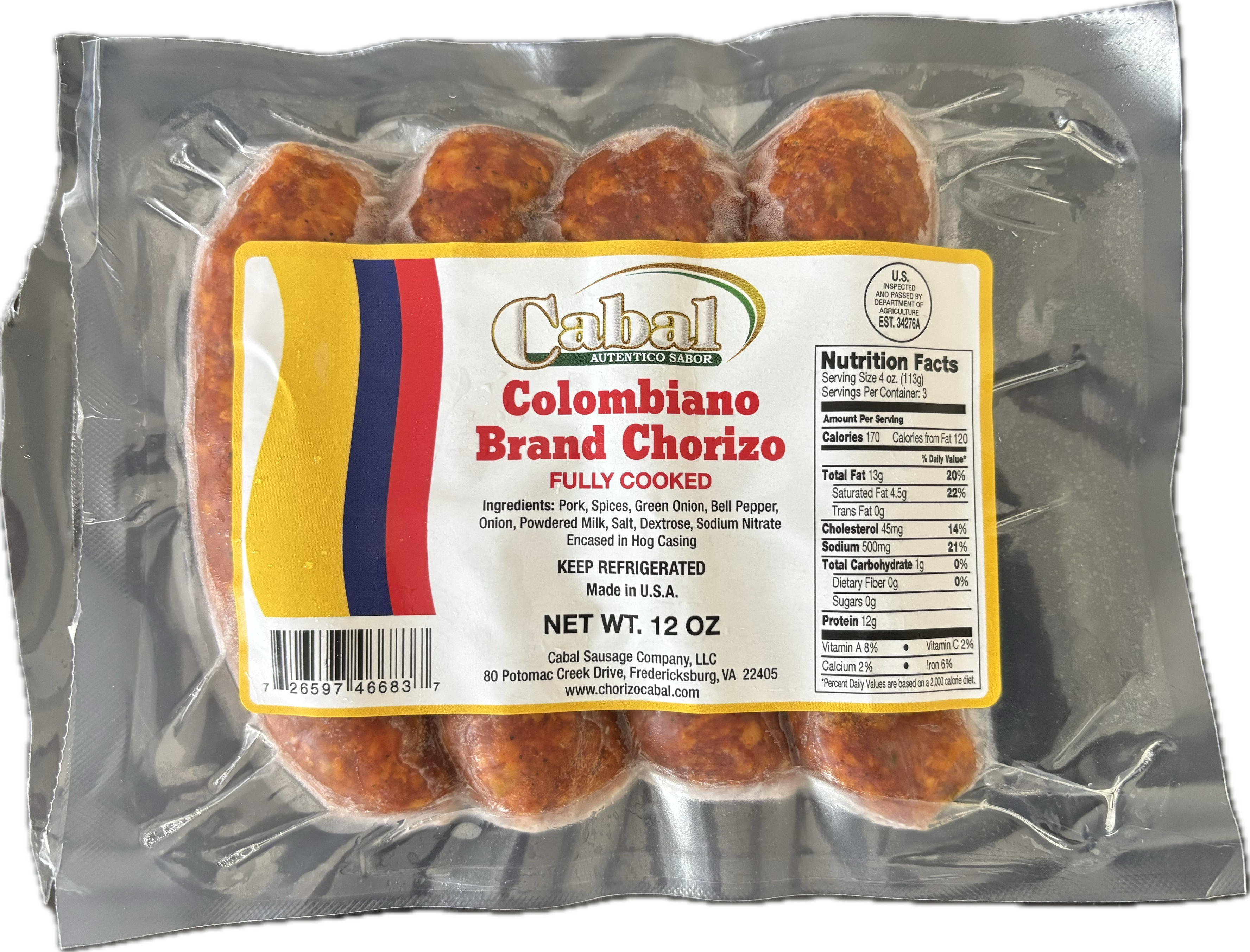 Chorizo Colombiano